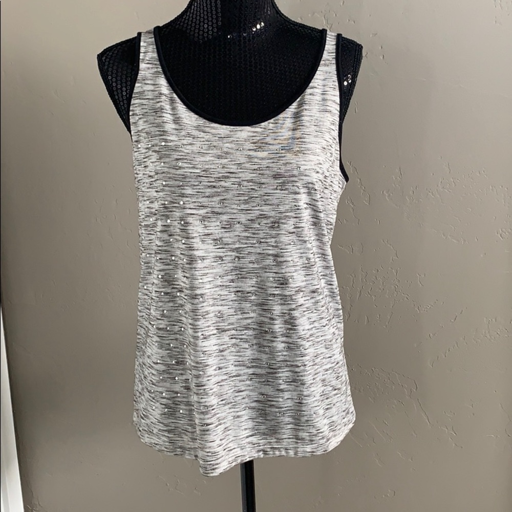 Rhinestone tank top